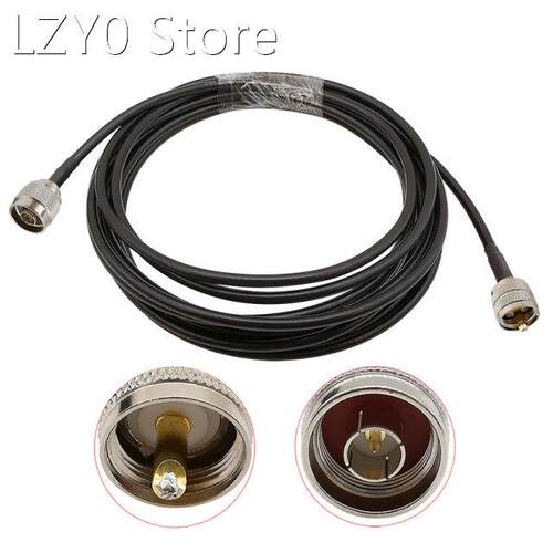 N Male to UHF Pl259 PL-259 Male Plug Adapter LMR200 (ALSR200