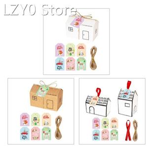 24 Pieces Easter Gift Packaging Boxes for Christmas Wedding