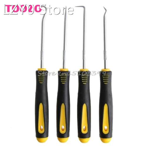 4Pcs/Set Durable Car Hook Oil Seal O-Ring Seal Remover Pick