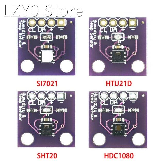 100pcsHDC1080 Si7021 SHT20 HTU21D module Low Power GY-213V-H