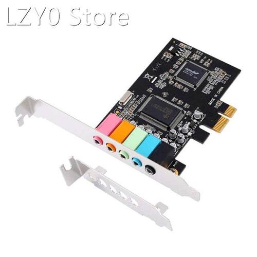 K1KF PCIE Sound Card 6-channel Sound Card CMI8738 Chip Pci-