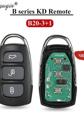jingyuqin 5pcs/lot B20-4 Button KD Keydiy Remote Key  kd900