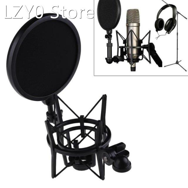 Microphone Mic Professional Shock Mount with Shield Filter