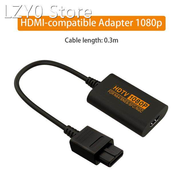 Composiet HDMI-Compatible Converter Adapter 1080P for Ninten