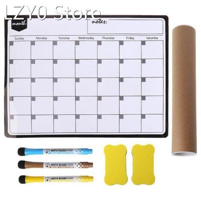 A3 Monthly Planner Soft Magnetic Whiteboard Fridge Magnets D