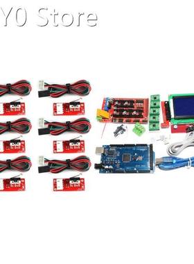 6Pcs Mechanical Endstop Limit Switch With 1Pcs Mega 2560 R3