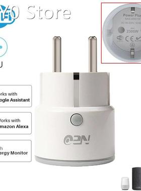 Smart Plug WiFi Socket EU 10A AC 85-230V Power Monitor Timin