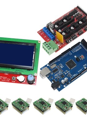 /arduino Mega 2560 R3 RAMPS 1.4 Controller A4988 Stepper Dri