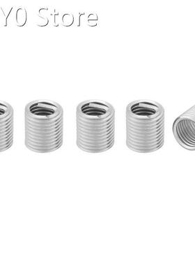 100Pcs/Lot Stainless Steel 304 Coiled Wire Helical Screw Thr