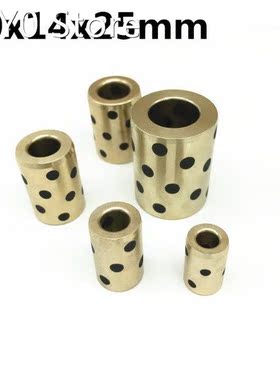 10x14x25 mm linear graphite copper set bearing copper bushin