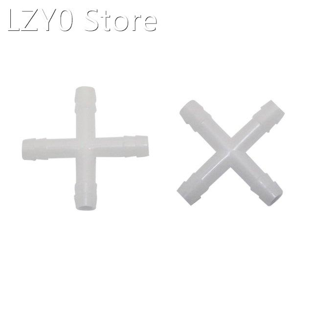 10 mm Cross Water Splitter Hose Barb Connector Agriculture G