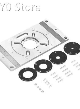 Router Table Insert Plate Aluminum Alloy Router Table Insert
