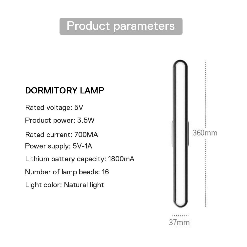 LED 테이블 램프 USB 디밍 가능 모니터 노트북 화면 라이트 바