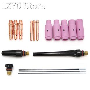 TIG Torch Welding Collets Thoriated Body For Tungsten