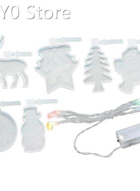 DIY Christmas Silicone Mold Little Snowman Christmas Lighti