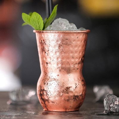 Pure Copper Moscow Mule Mug Solid Smooth Without Inside Lin