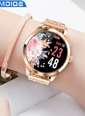 Smart Watch Women For Android IOS LW07 24h Heart Rate Monit