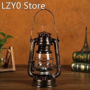 Retro Lantern Vintage Lamp Portable LED Metal 2022 Oil New