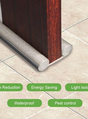 Door Bottom Sealing Strip Sound Poof Noise Reduction nder Do