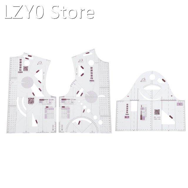 1:1 Fashion Cloth Design Ruler Crop Mold School Student Teac