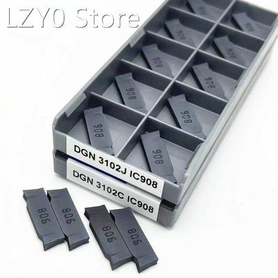 Carbide DGN3102J IC908 DGN3102C IC908 Grooving inserts High-