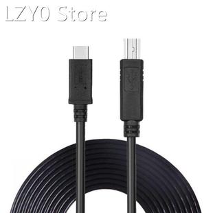 High Speed Type C Printer Scanner Cord USB C to USB 2.0 Type