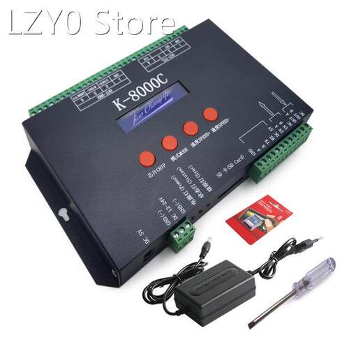 K8000C DMX512 LED Pixel RGB Color K-8000C Controller DC5-24V