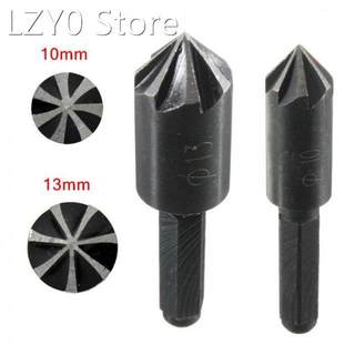 2pcs/lot 7 Flute 82 Degree 1/4 Inch Hex Shank HCS Count