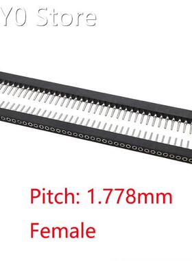 1/3/5Pcs 1.778mm 1x40P Single Row Female Pin Connector PCB