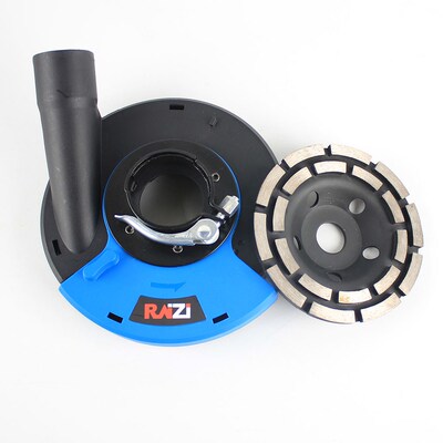 Raizi 125/180mm Angle Grinder Dust Shroud Cover Kit with con