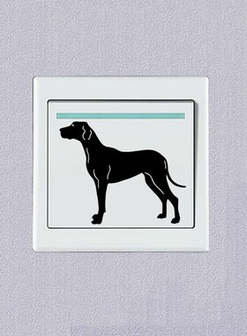 Great Dane Dog Pet Dog Switch er Vinyl Decoration Wall er 2S
