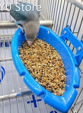 New Plastic Bird Bathing Tub Box Bowl Basin Parrot Cage Hang