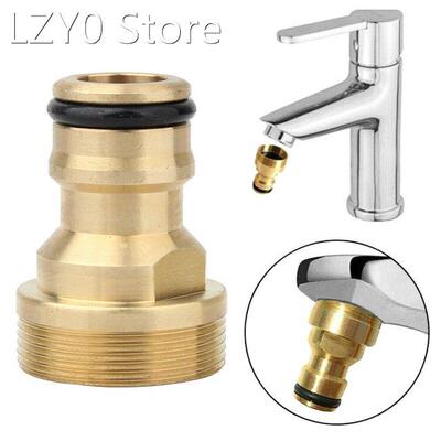Universal 23 mm Quick Connector Pure Brass Kitchen Bathroom