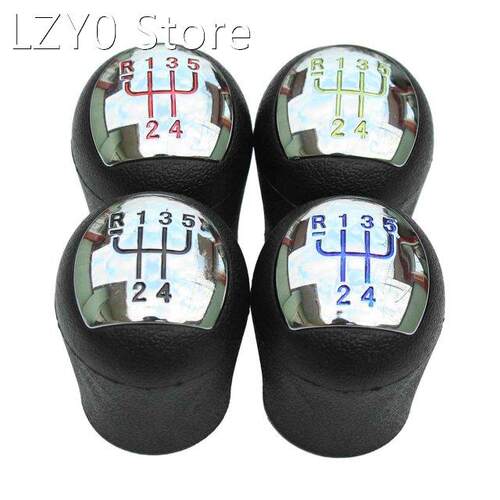 5 Speed Chrome Gear Shift Knob Lever Shifter Hand Ball Gear