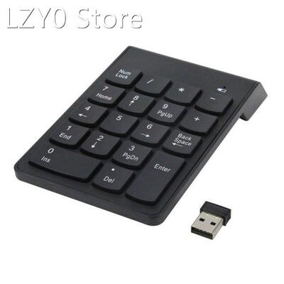 Numeric Keypad,18 Keys Wireless USB Number Pad Keyboard With