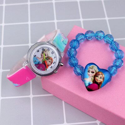 Super Hero Cartoon Flash Light Kids Watches with bracelet R