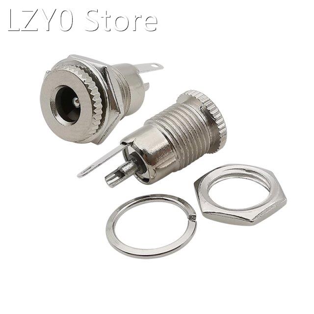 5Pcs DC-099 5.5 x 2.1mm 5.5 x 2.5 mm Female DC Power Jack So