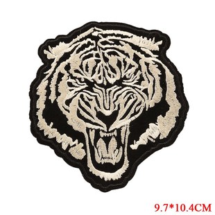 Tiger Head Patches Sticker Iron Clothes Heat Transfer Appli