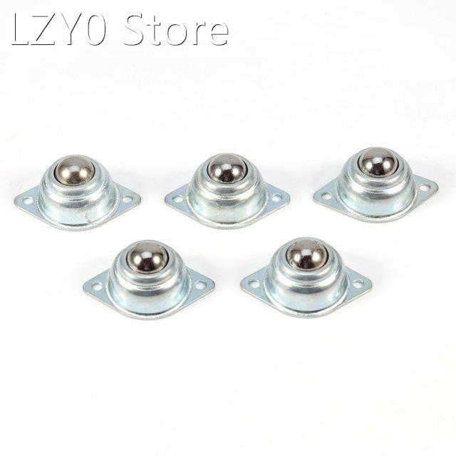 5Pcs Flange Mounted Ball Transfer Bearing Unit Caster Convey