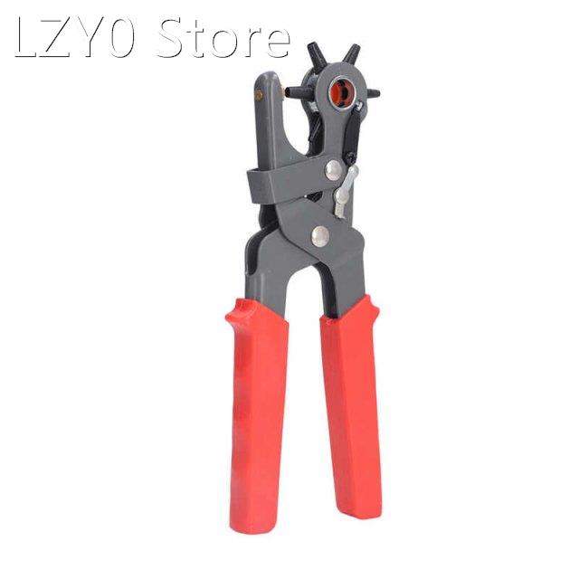 Belt Hole Puncher Ergonomic Design Carbon Steel Hole Punch P