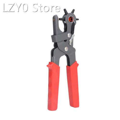 Belt Hole Puncher Ergonomic Design Carbon Steel Hole Punch P