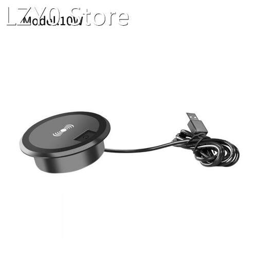 Plastic Office Space Saving Wireless Charger Home Embedded T