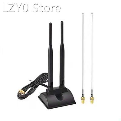 2.4GHz 5.8GHz Dual Band WiFi Antenna with Extension Cable RP