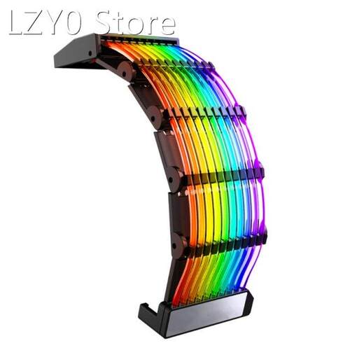 Extension Power Cable ABS Multicolor Easy to Install 24-p