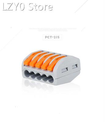 100pcs/lot 5Pin Universal Compact 5 Wire Connector Conducto