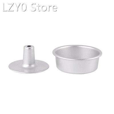 5/7/8/10 Inch Aluminum Alloy Chiffon Cake Pan Hollow Chimney