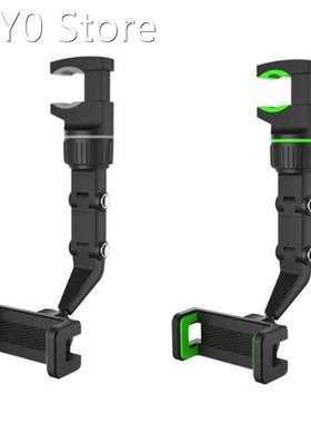 Portable Mobile Phone Holder Multifunction Rearview Mirror C