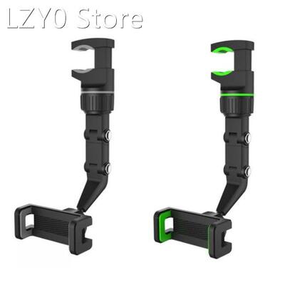 Portable Mobile Phone Holder Multifunction Rearview Mirror C