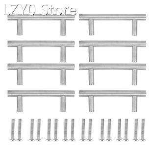 8pcs Stainless Steel T-Bar Handle Home Furniture Hardware fo