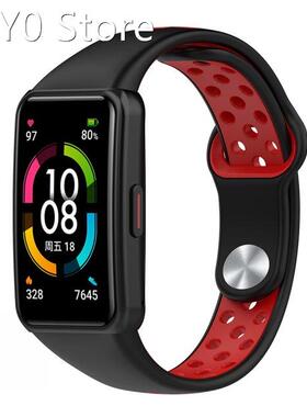 Silicone Watch Strap For Huawei Band 6 Wristband Breathable